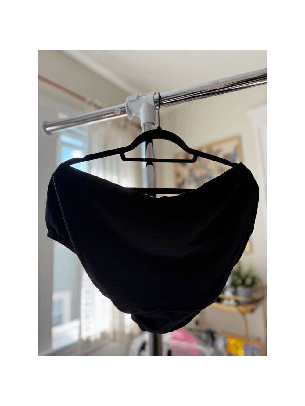TomboyX Black Panty Plus Size US 4X